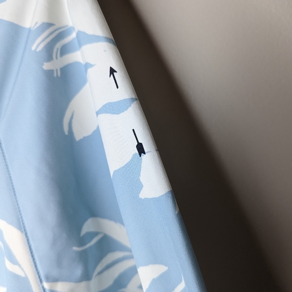 The Upside Lightweight Blue/White Tropical Jacket - Picture 4 of 6